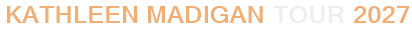Kathleen Madigan Tour 2027